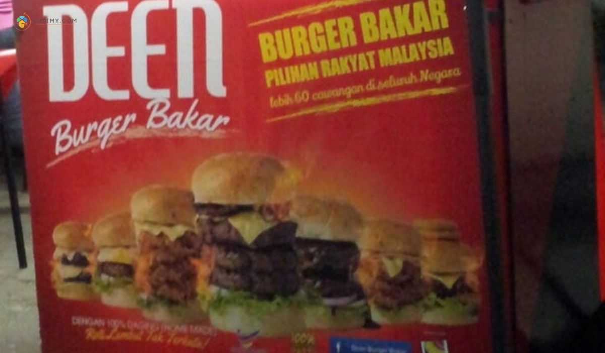 imej Deen Burger Bakar