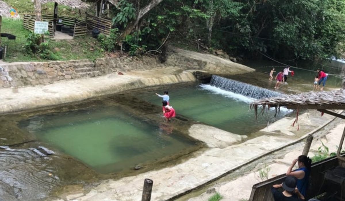 imej Tempat Mandi di Penampang Sinilou Kibambangan Water Park